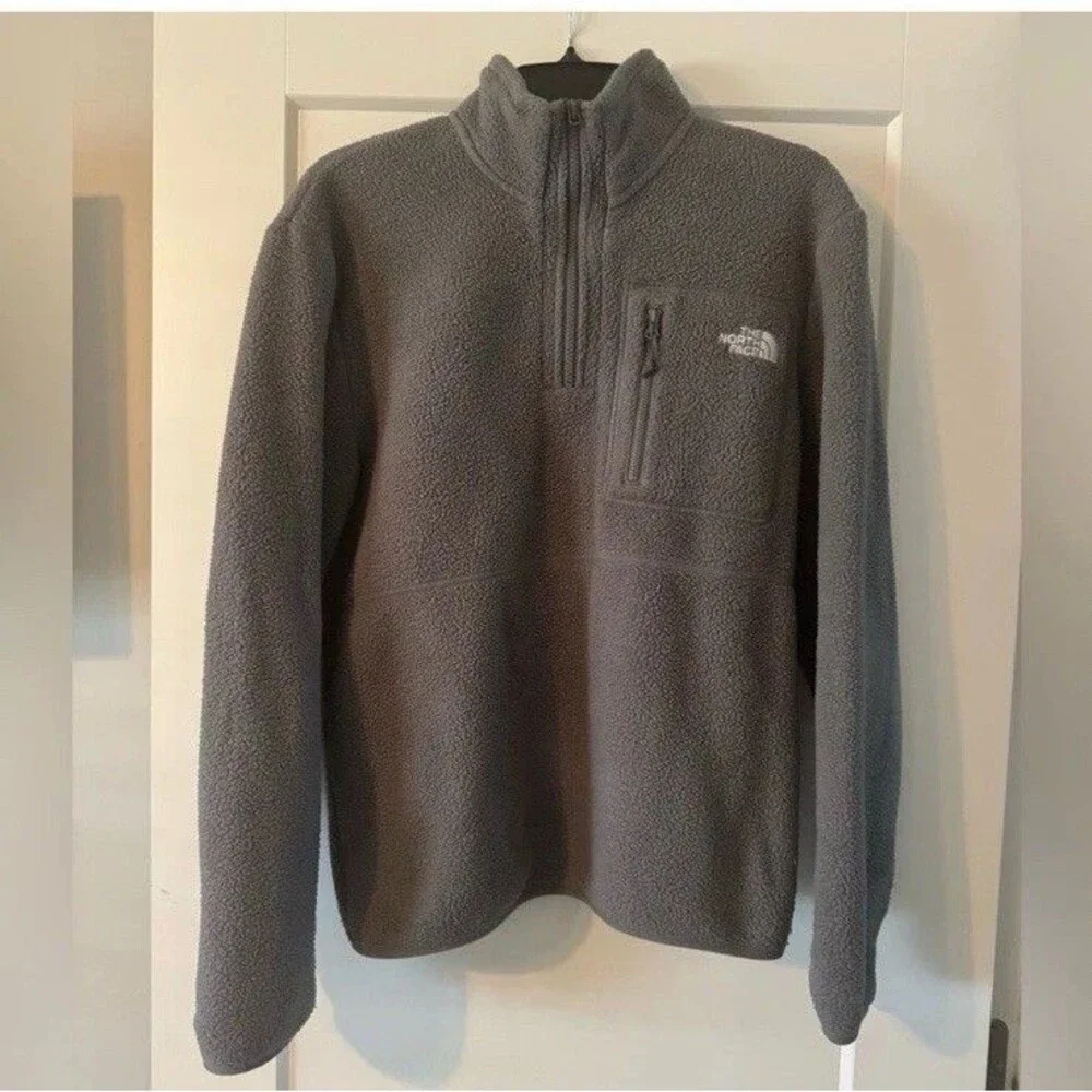 The North Face Yumiori Fleece 1/4 Zip Pullover Mens Small Lightweight Jacket